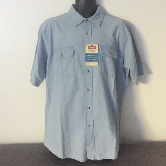 wrangler half sleeve shirts